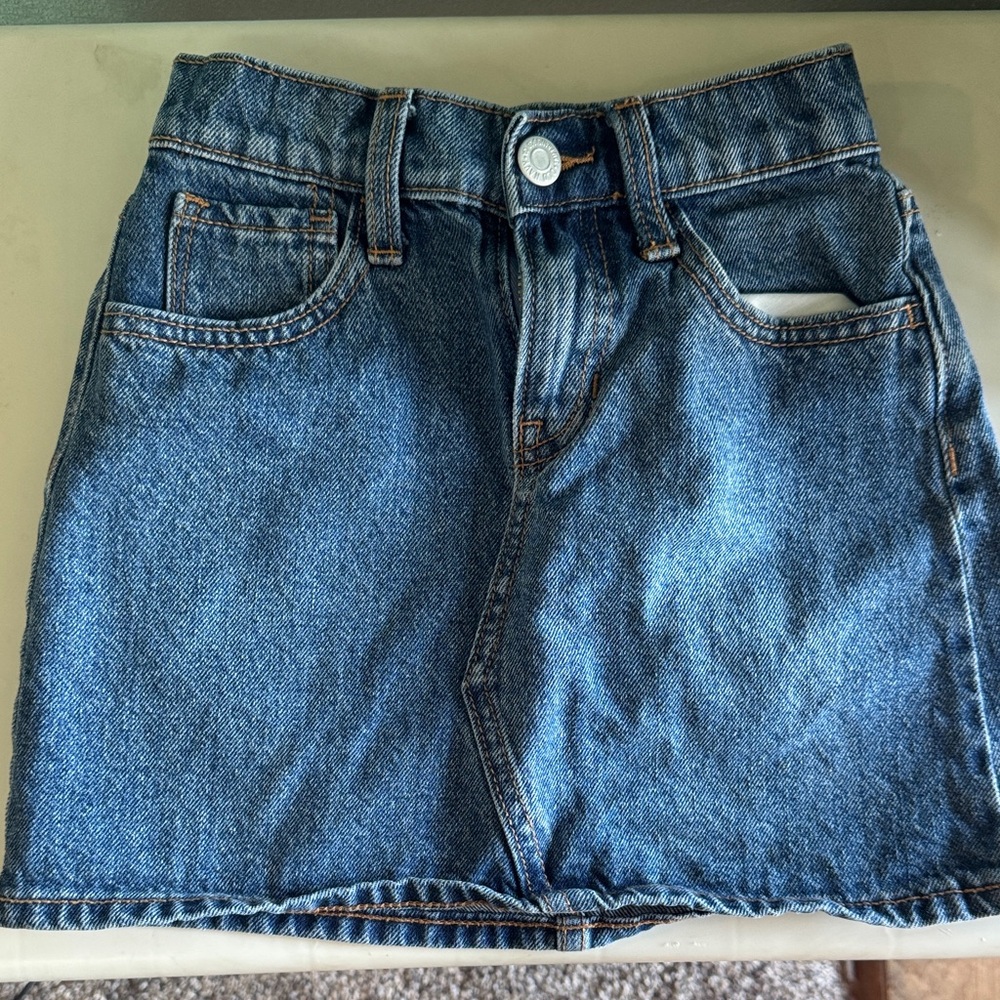 Old Navy Blue Denim Skirt